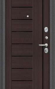 Входные двери Porta S 109.П29 Антик Серебро/Wenge Veralinga